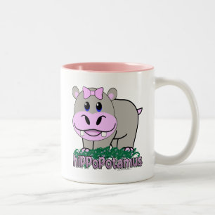 Tasse 2 Couleurs Hippopotame