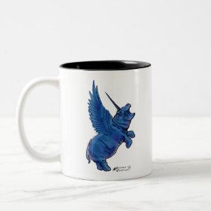 Tasse 2 Couleurs Hippopotame Hippopotame House Bénéficier de la t