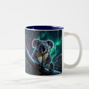 Tasse 2 Couleurs Hiver Koala et Southern Lights