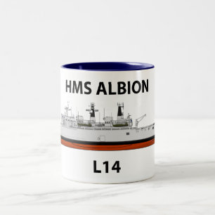 Tasse 2 Couleurs HMS Albion, configuration d'origine,