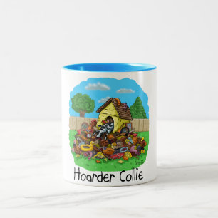Tasse 2 Couleurs Hoarder Collie