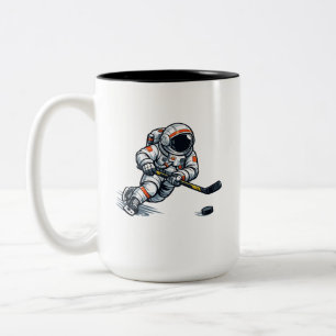Tasse 2 Couleurs Hockey Astronaute
