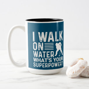 Tasse 2 Couleurs Hockey Je Marche Sur Eau
