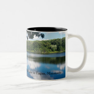 Tasse 2 Couleurs Holland Lake Pittoresque à Eagan