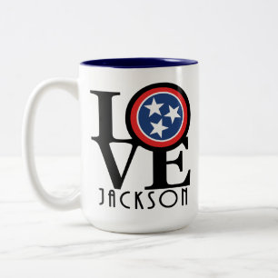 Tasse 2 Couleurs HOME Jackson TN 15oz
