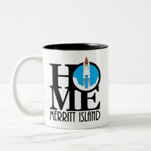 Tasse 2 Couleurs HOME MEritt Island 11oz Navette