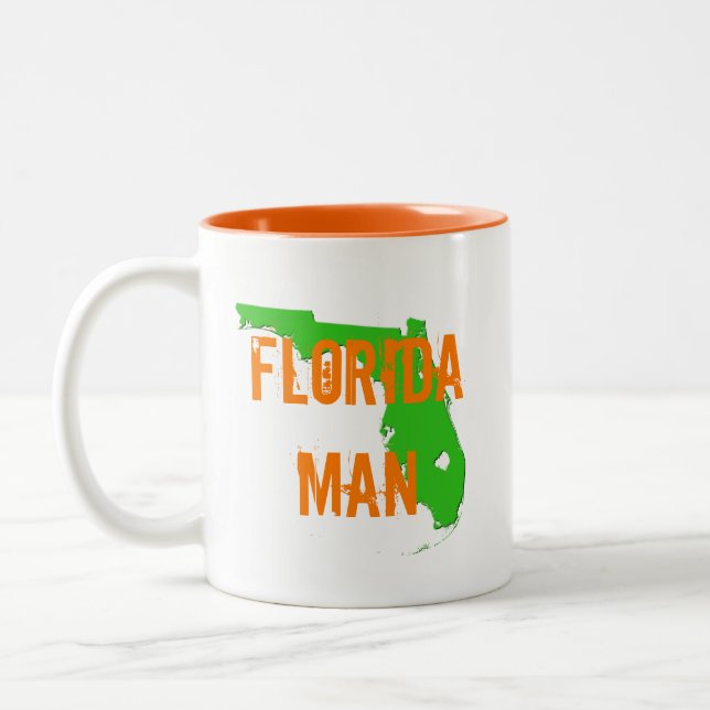 Tasse 2 Couleurs Homme de la Floride (Gauche)