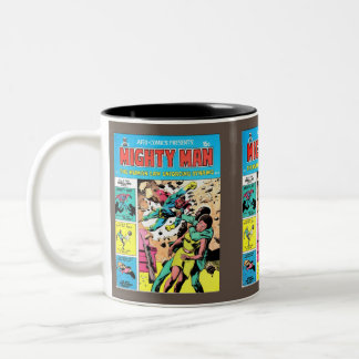 Tasse 2 Couleurs Homme puissant 4