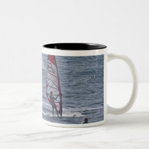 Tasse 2 Couleurs Hommes en planche à voile