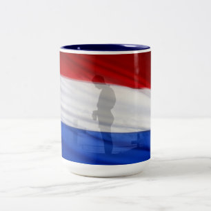 Tasse 2 Couleurs Honor of all (chanson) Heroes