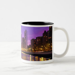 Tasse 2 Couleurs Horizon de Chicago