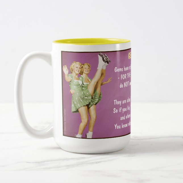 Tasse 2 Couleurs Horoscope : GÉMEAUX (G) évalué (Gauche)