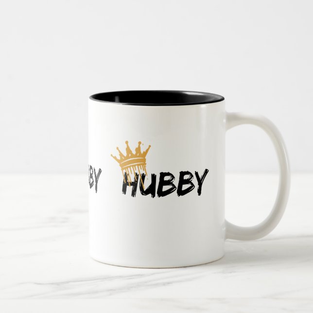 Tasse 2 Couleurs Hubby  (Droit)