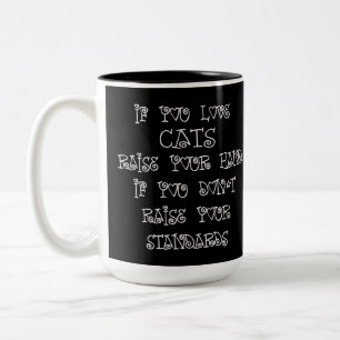 Tasse 2 Couleurs Humour Amoureux des chats