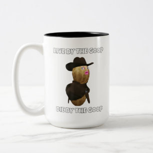 Tasse 2 Couleurs Humour d'arachide drôle Citation Vivre selon le Go