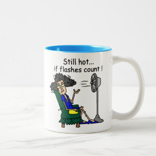Tasse 2 Couleurs Humour de bouffée de chaleur
