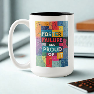 Tasse 2 Couleurs Humour d'échec de l'accueil d'animaux Maman Chien