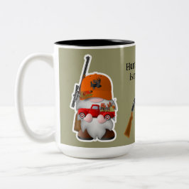 Tasse 2 Couleurs Hunter Gnome with Little Red Truck