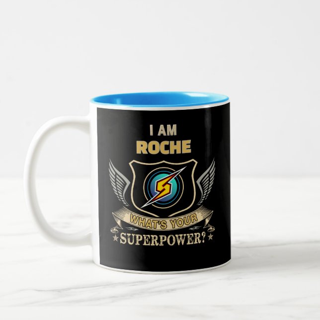 Tasse 2 Couleurs I Am ROCHE What's Your Superpower (Gauche)