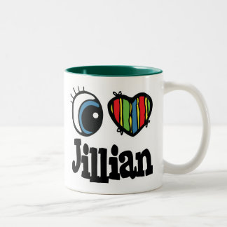 Tasse 2 Couleurs I Heart (Love) Jillian