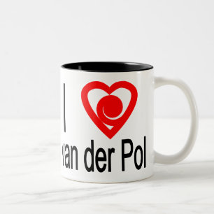 Tasse 2 Couleurs I heart van der Pol