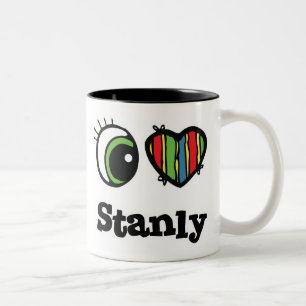 Tasse 2 Couleurs I Love (Coeur) Stanly