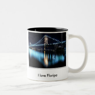 Tasse 2 Couleurs I love Floripa
