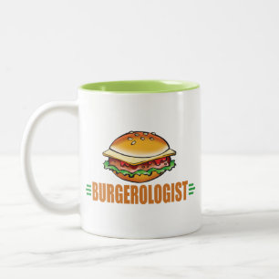Tasse 2 Couleurs I Love Hamburgers