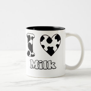 Tasse 2 Couleurs I love milk