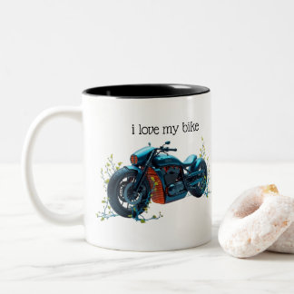 Tasse 2 Couleurs I Love My Bike : Futuristic Motorcycle Conception