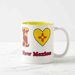 Tasse 2 Couleurs I love New Mexico