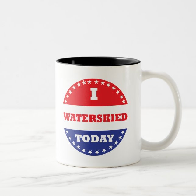 Tasse 2 Couleurs I Watersky aujourd'hui (Droit)
