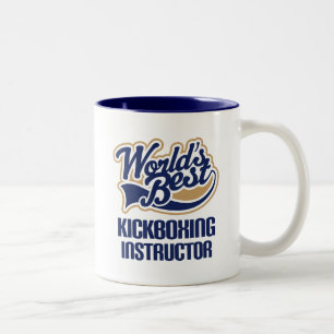 Tasse 2 Couleurs Idée de cadeau pour l'instructeur de Kickboxing