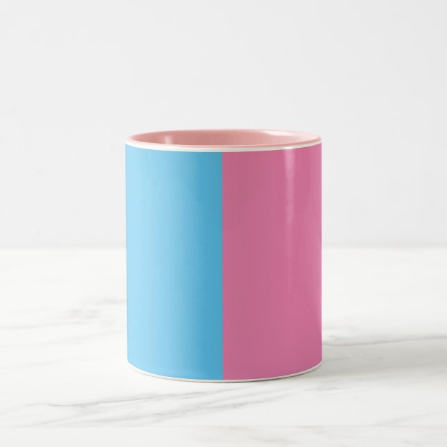 Tasse 2 Couleurs Idées de révélation du genre mignonne, (Centre)