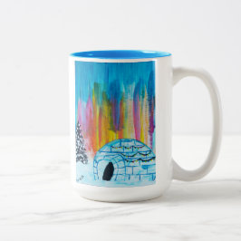 Tasse 2 Couleurs Igloo festif