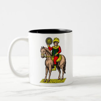 Tasse 2 Couleurs Il cavaliere di denari