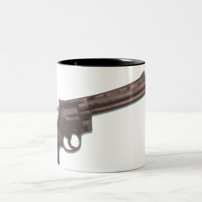 Tasse 2 Couleurs Il effiloche Colt Python (Centre)