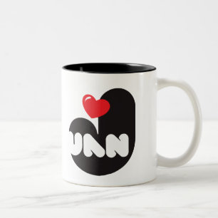 Tasse 2 Couleurs Il effiloche de café Loves Juan