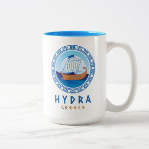 Tasse 2 Couleurs Île d'Hydra