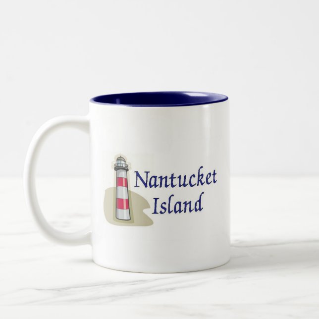 Tasse 2 Couleurs Île Nantucket (Gauche)