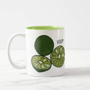 Tasse 2 Couleurs Illustration de chaux Kaffir
