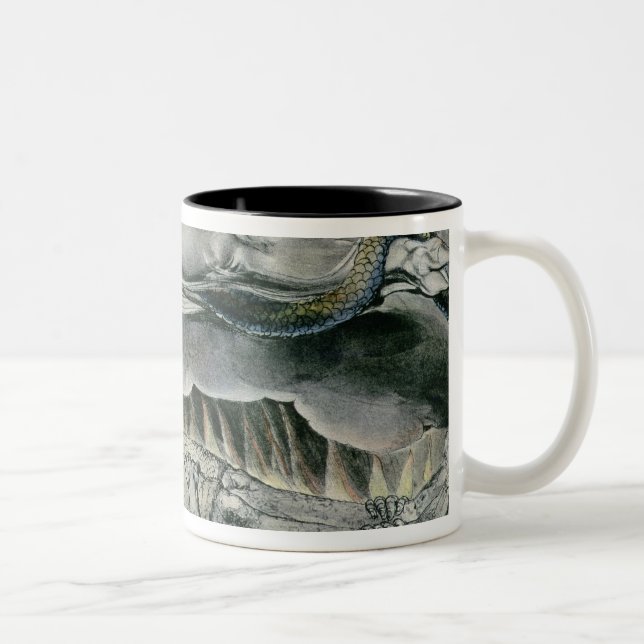 Tasse 2 Couleurs Illustrations de William Blake | du livre du (Droit)