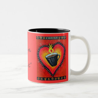 Tasse 2 Couleurs Image "d'amour de Java double"