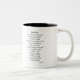 Tasse 2 Couleurs Image de survivant