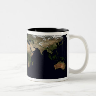 Tasse 2 Couleurs Image globale de notre monde