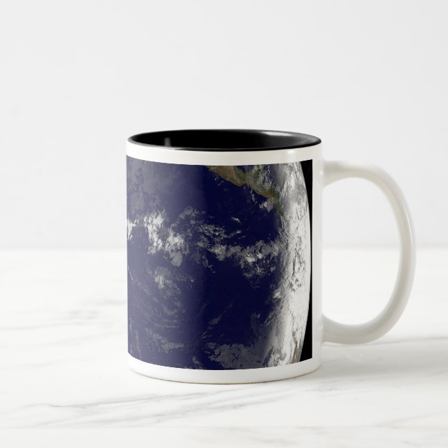 Tasse 2 Couleurs Image satellite de la Terre 2 (Droit)