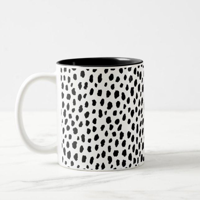 Tasse 2 Couleurs Impression dalmate (Gauche)