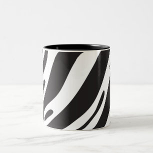 Tasse 2 Couleurs Impression zèbre