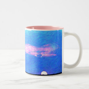 Tasse 2 Couleurs Impressionniste Sunset Céramique Musique