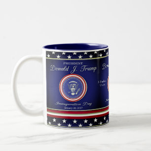 Tasse 2 Couleurs Inauguration d'atout de Donald J